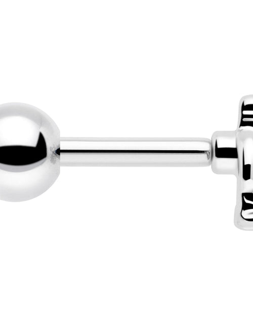 Load image into Gallery viewer, 16G 1/4 Clear Gem Champagne Dreams Cartilage Tragus Earring
