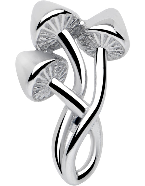 Load image into Gallery viewer, Trippy Mushroom Trio Barbell Tongue Ring
