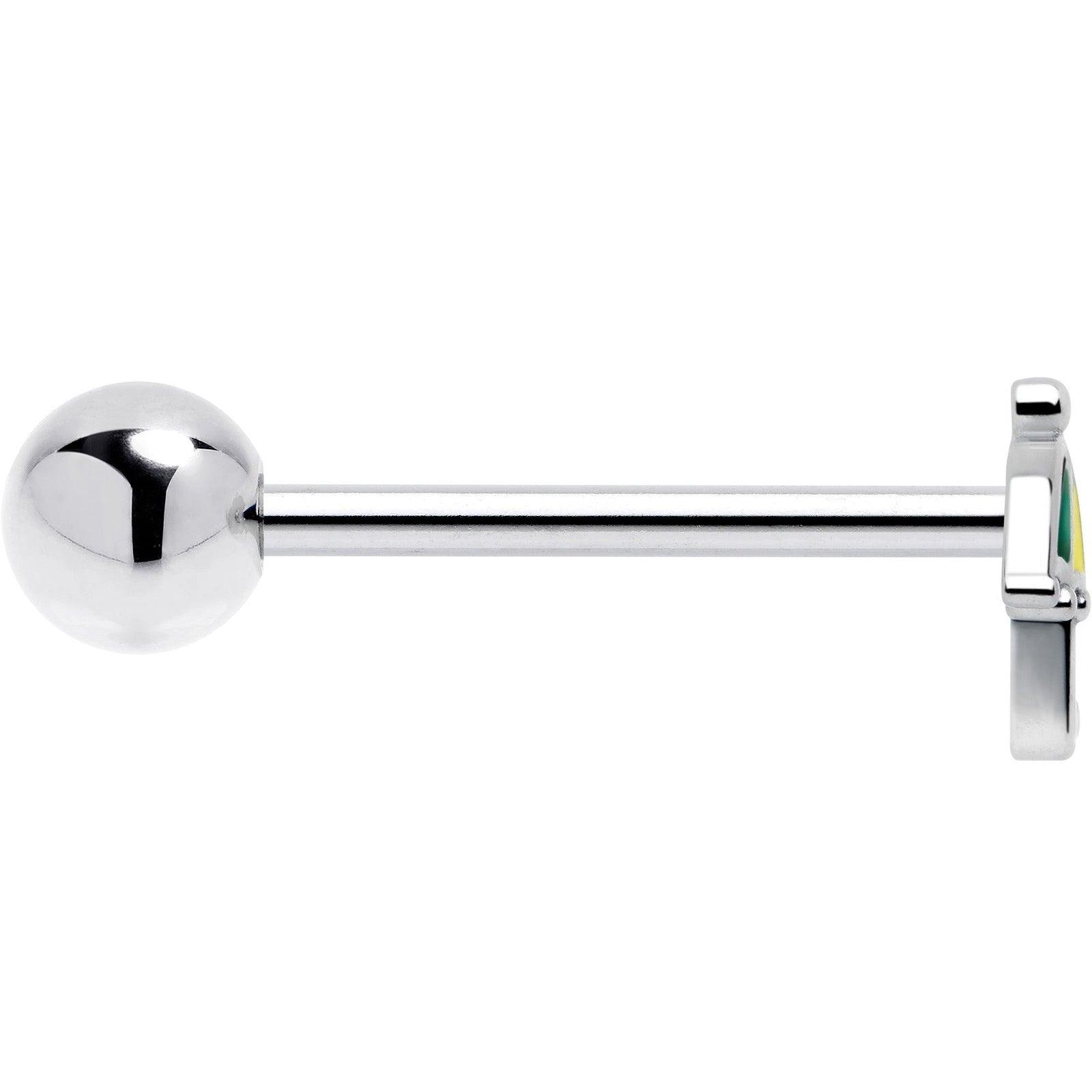 Colorful Umbrella Barbell Tongue Ring