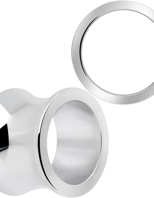Load image into Gallery viewer, Hand Polished Thick Double Flare Tunnel Plug Set 6mm to 25mm
