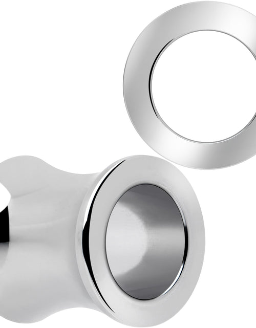 Load image into Gallery viewer, Hand Polished Thick Double Flare Tunnel Plug Set 6mm to 25mm
