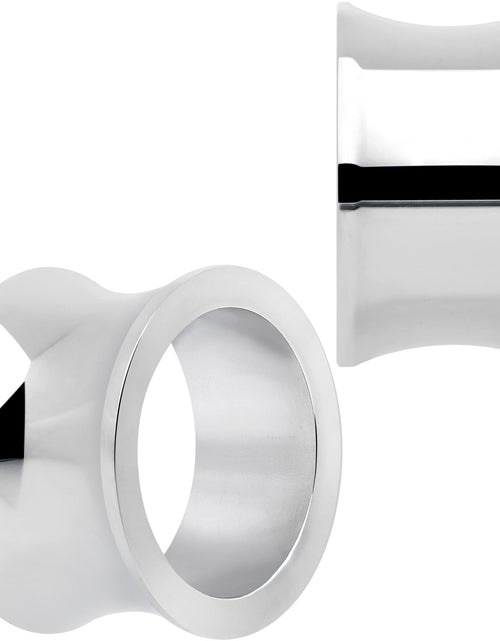 Load image into Gallery viewer, Hand Polished Thick Double Flare Tunnel Plug Set 6mm to 25mm
