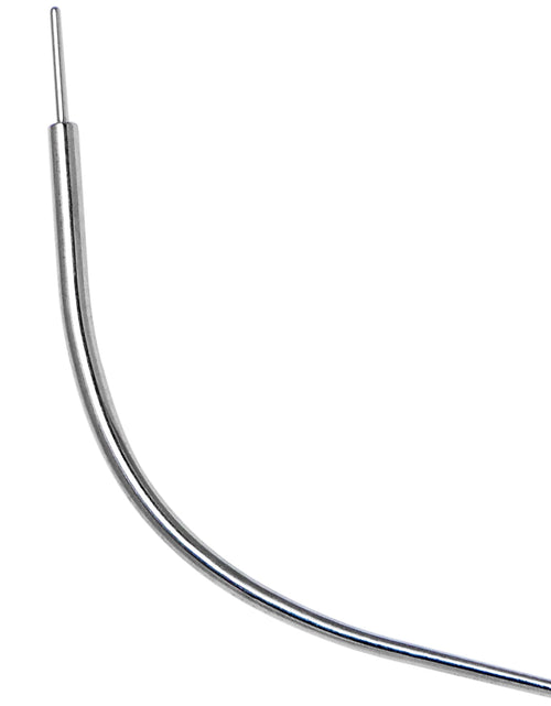 Load image into Gallery viewer, Stainless Steel Curved Insertion Tool, Threadless Insertion Pin Taper
