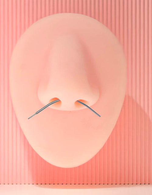 Load image into Gallery viewer, Stainless Steel Curved Insertion Tool, Threadless Insertion Pin Taper
