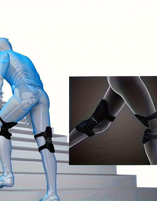 Load image into Gallery viewer, Adjustable Knee Support Brace with Dual Spring Stabilizers
