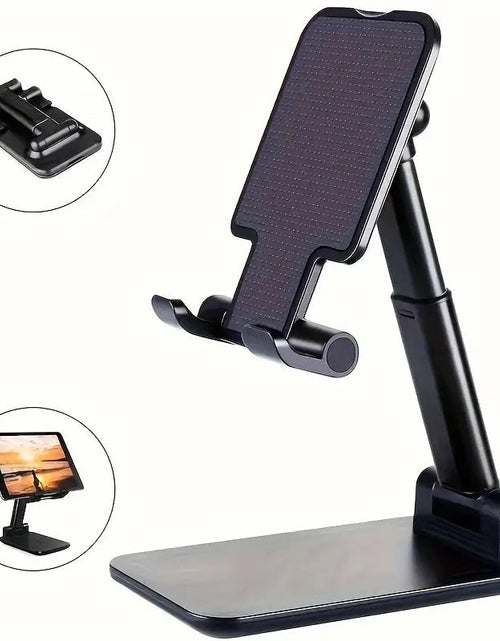Load image into Gallery viewer, Desk Mobile Phone Holder Stand For IPhone IPad Xiaomi Adjustable Desktop Tablet Holder Universal Table Cell Phone Stand
