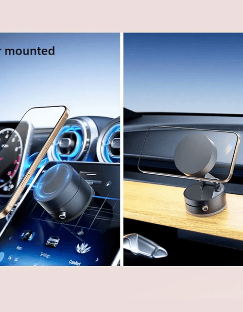 Load image into Gallery viewer, Double-Sided Magnetic Suction Phone Holder Foldable &amp; Adjustable Stand
