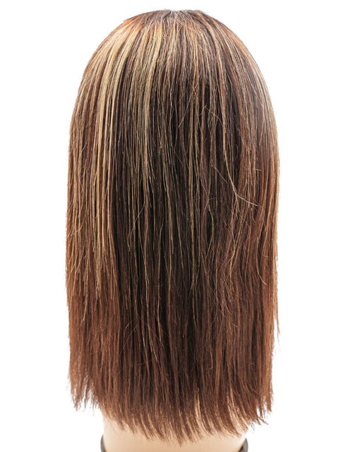Load image into Gallery viewer, Buttercup 13x4 Transparent Lace Front 100% Human Hair Bob Wig
