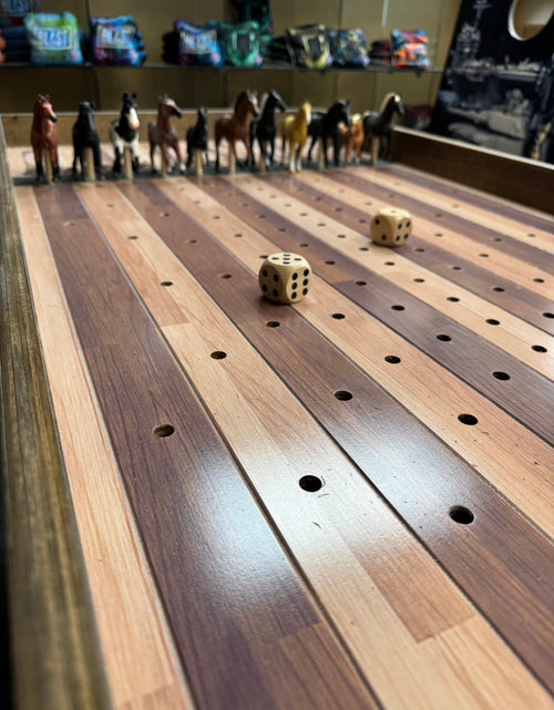 Load image into Gallery viewer, Jumbo Horse Game with Stained Rails
