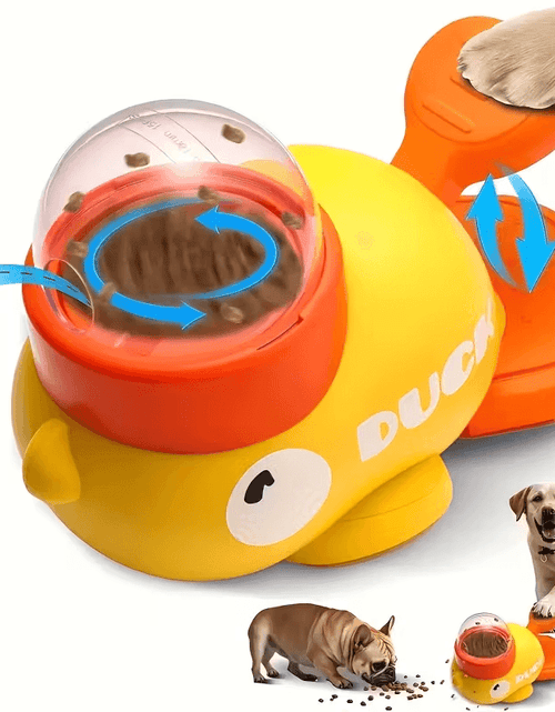 Load image into Gallery viewer, Interactive Duck Feeder – Peck &amp; Play for Curious Pets!
