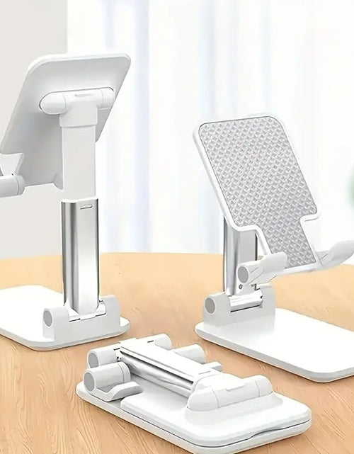 Load image into Gallery viewer, Desk Mobile Phone Holder Stand For IPhone IPad Xiaomi Adjustable Desktop Tablet Holder Universal Table Cell Phone Stand

