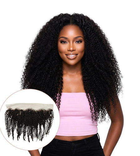 Afro Kinky 13x4 HD Lace Human Hair Frontal