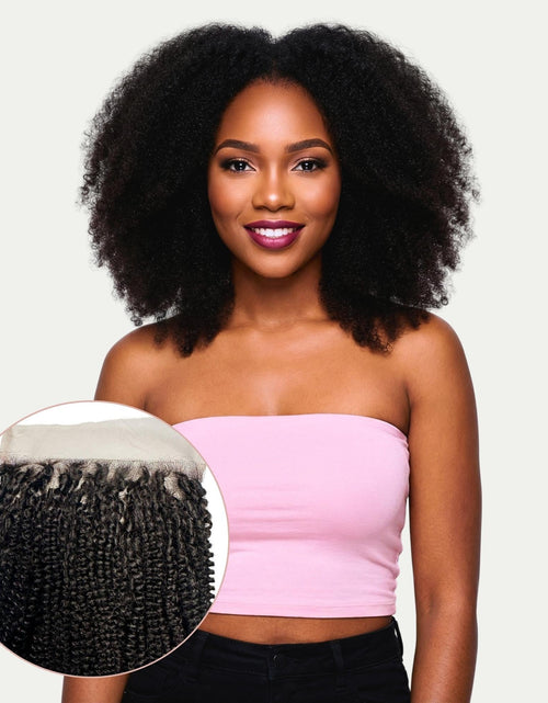 Load image into Gallery viewer, Afro Kinky 6x6 HD Lace Human Hair Closure
