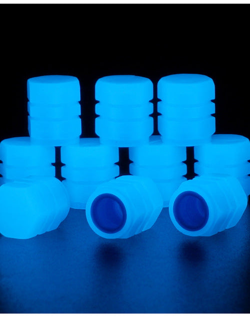 Load image into Gallery viewer, Car Tire Luminous Valve Cap Car With Electric Vehicle Motorcycle Air Nozzle Cover Luminous Valve Core Cover Tire Universal
