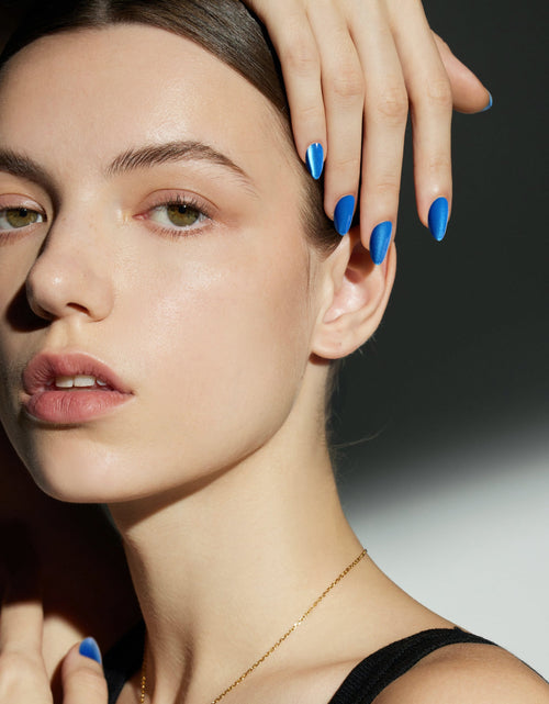 Load image into Gallery viewer, Ocean Quartz | Soft &amp; Durable Press-On Nails
