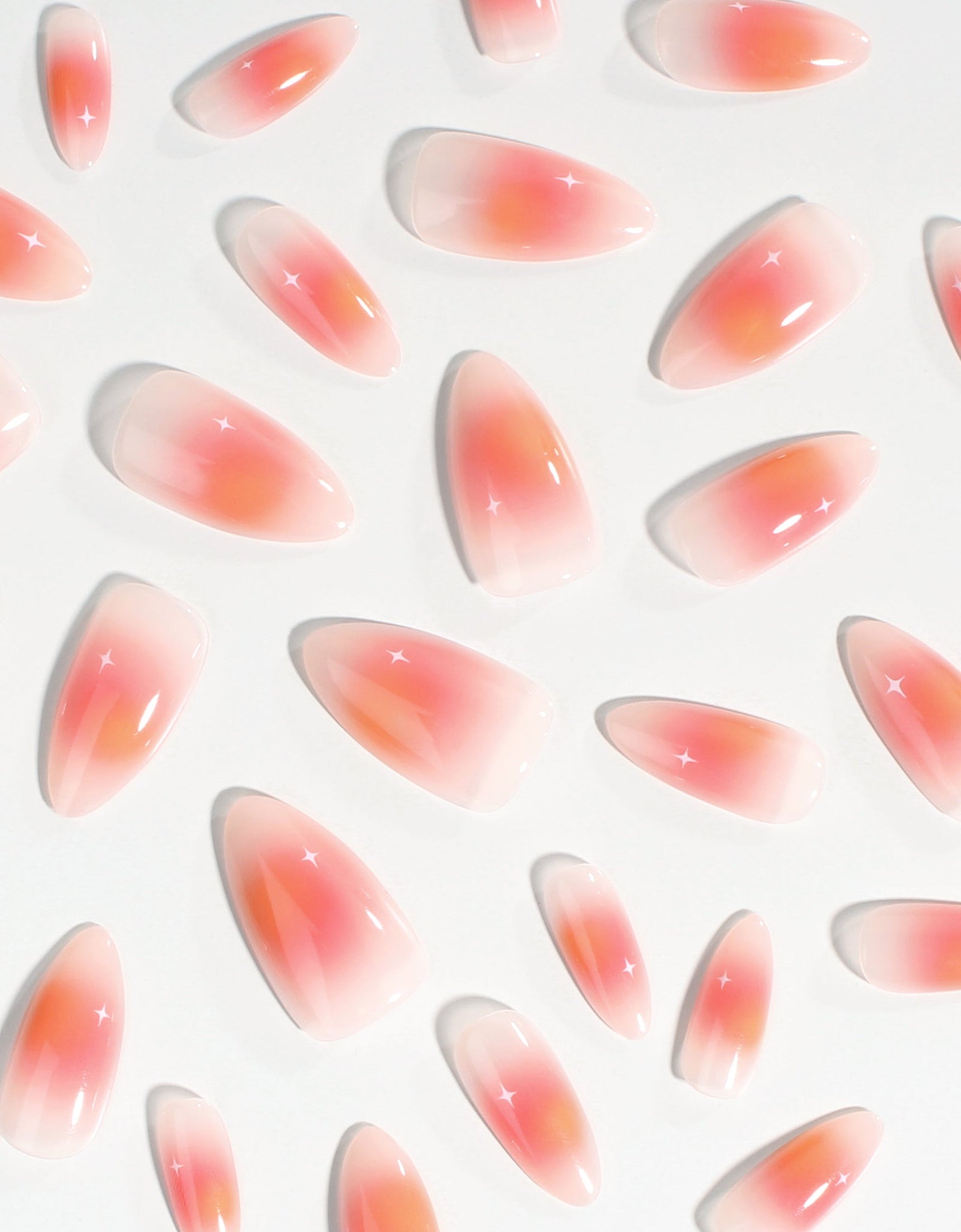 Coral Sunset | Soft & Durable Press-On Nails
