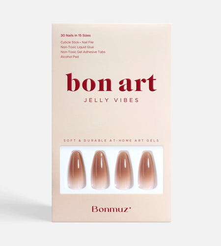 Brown Sugar Drip | Soft & Durable Press-On Nails