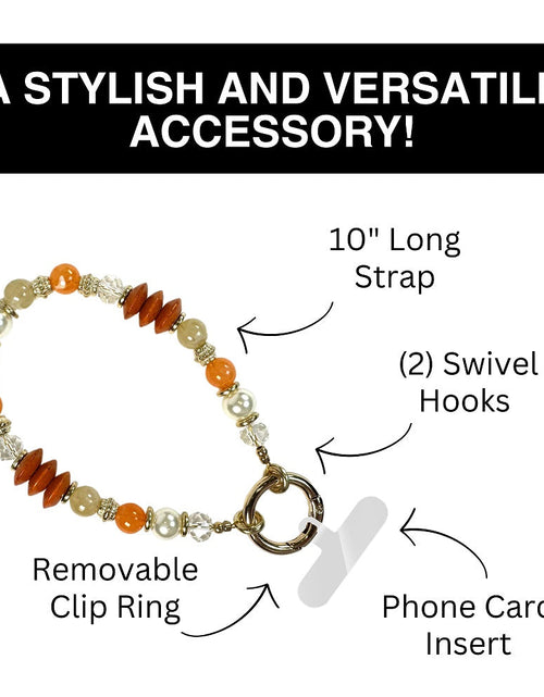 Load image into Gallery viewer, Clip &amp; Go Beaded Wristlet Beaded Assortment

