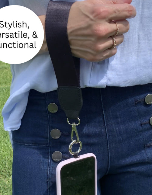 Load image into Gallery viewer, Clip &amp; Go Strap with Pouch - Solid Collection
