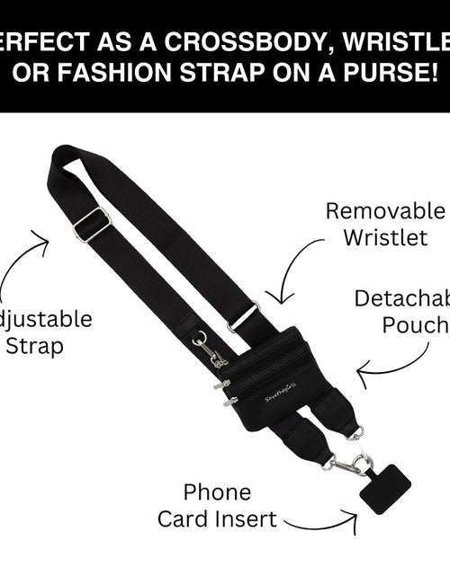 Load image into Gallery viewer, Clip &amp; Go Strap with Pouch - Solid Collection
