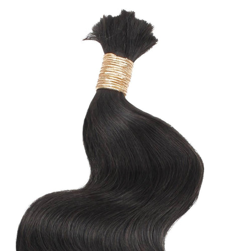 Body Wave  Bulk 100% Human Braiding Hair