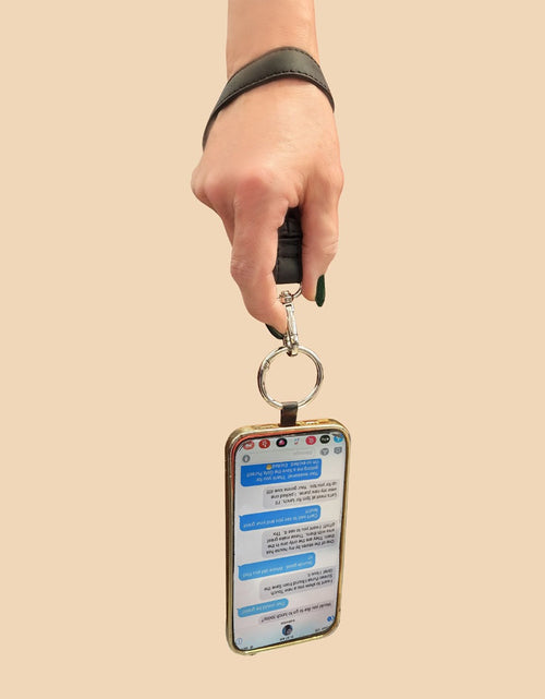 Load image into Gallery viewer, Clip &amp; Go Strap w/Pouch Brushed Vegan Leather
