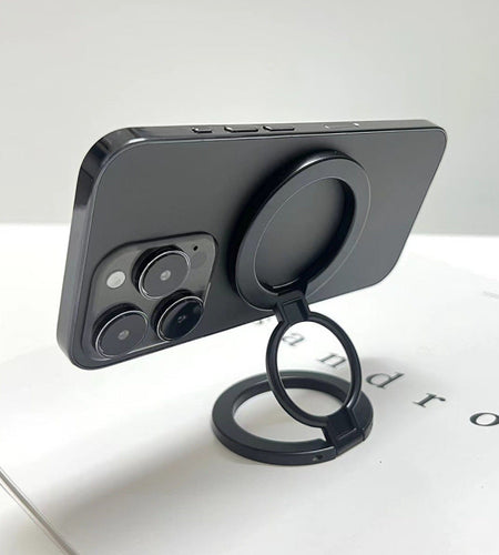 Premium Phone Stand with Dual-Sided Magsafe Magnetic Ring Holder for Apple