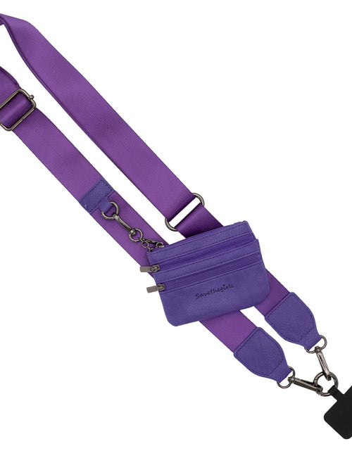 Load image into Gallery viewer, Clip &amp; Go Strap with Pouch - Solid Collection

