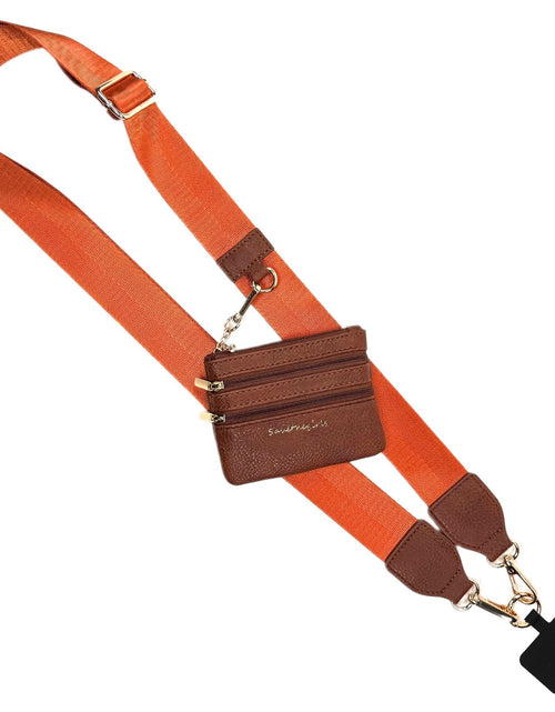 Load image into Gallery viewer, Clip &amp; Go Strap with Pouch - Neutral Collection
