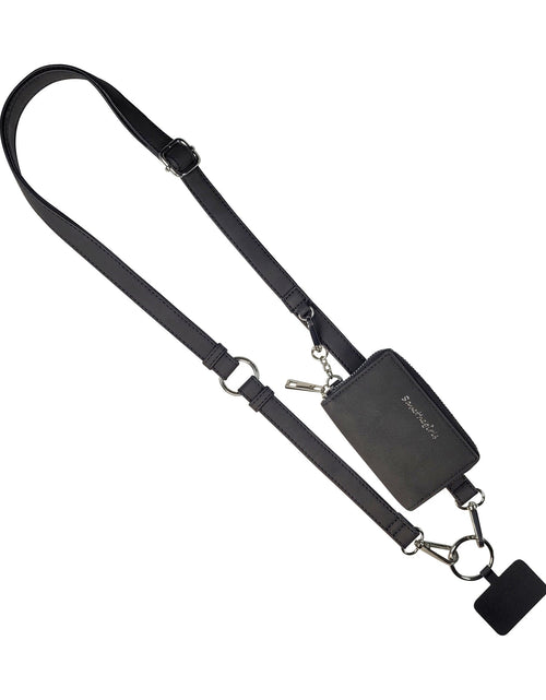 Load image into Gallery viewer, Clip &amp; Go Strap w/Pouch Brushed Vegan Leather
