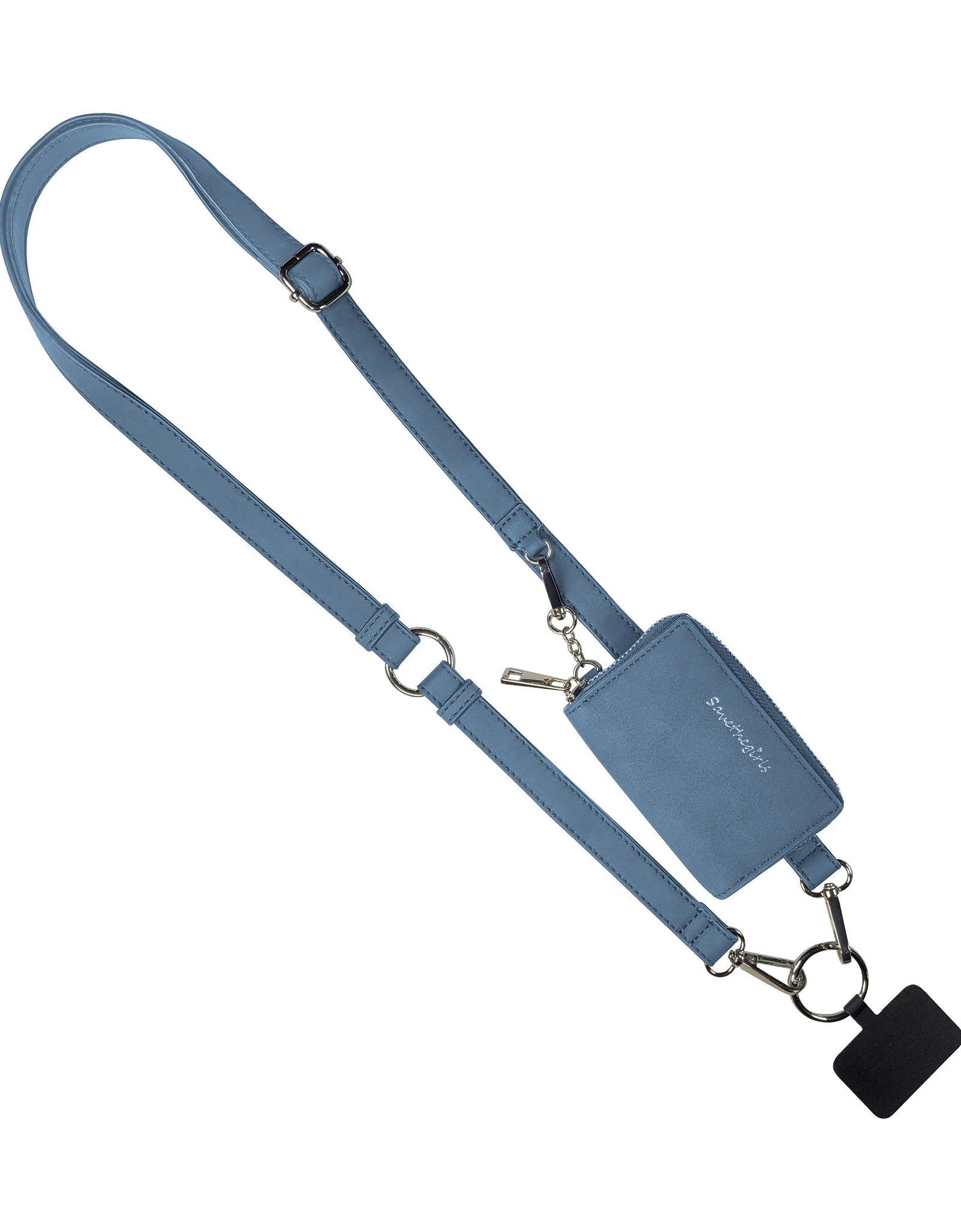 Clip & Go Strap w/Pouch Brushed Vegan Leather