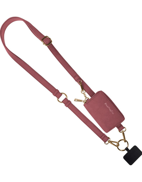 Load image into Gallery viewer, Clip &amp; Go Strap w/Pouch Brushed Vegan Leather
