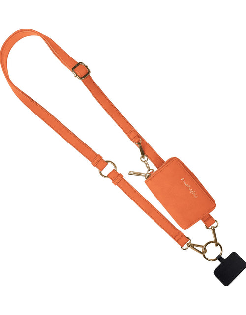 Load image into Gallery viewer, Clip &amp; Go Strap w/Pouch Brushed Vegan Leather
