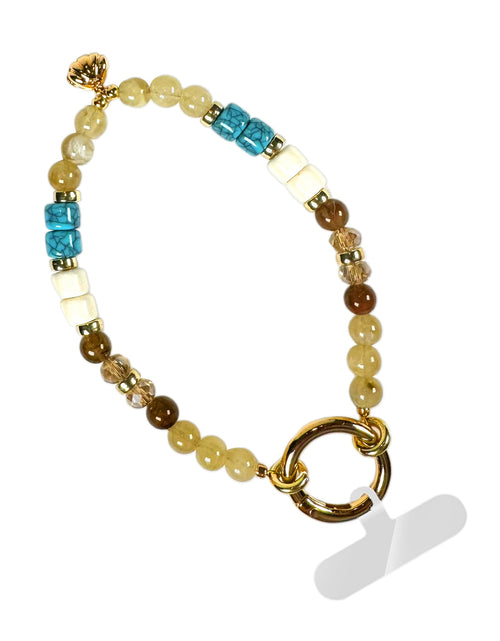 Load image into Gallery viewer, Clip &amp; Go Beaded Wristlet Beaded Assortment
