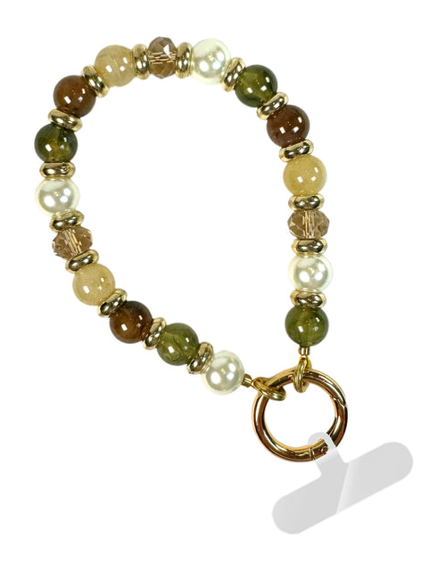 Load image into Gallery viewer, Clip &amp; Go Beaded Wristlet Beaded Assortment
