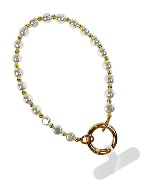 Load image into Gallery viewer, Clip &amp; Go Beaded Wristlet Nina Collection
