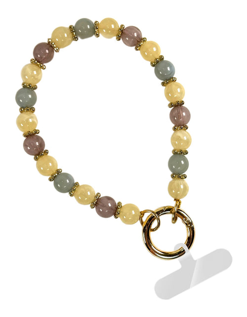Load image into Gallery viewer, Clip &amp; Go Beaded Wristlet Nina Collection
