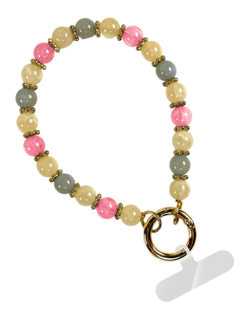 Load image into Gallery viewer, Clip &amp; Go Beaded Wristlet Nina Collection
