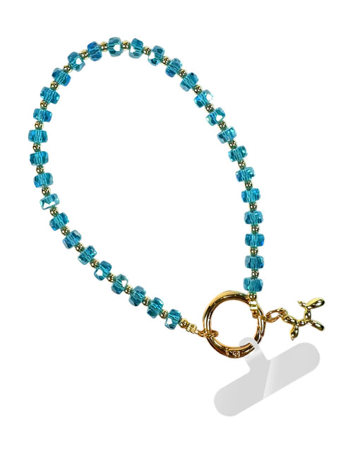 Load image into Gallery viewer, Clip &amp; Go Beaded Wristlet Bedazzled Collection
