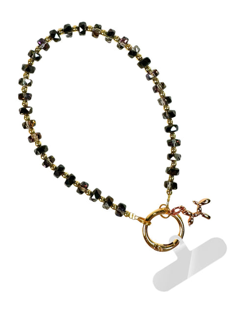 Load image into Gallery viewer, Clip &amp; Go Beaded Wristlet Bedazzled Collection
