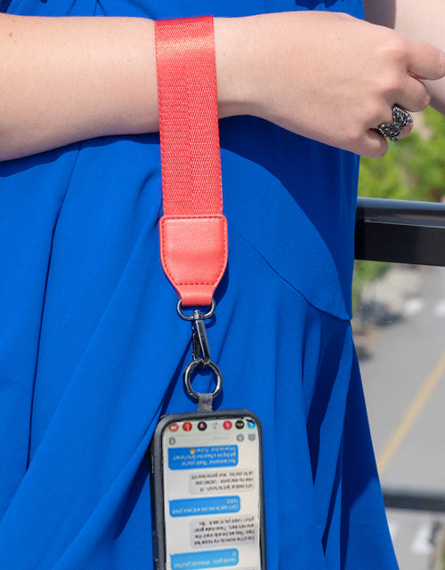 Load image into Gallery viewer, Clip &amp; Go Strap with Pouch - Solid Collection
