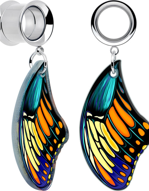 Load image into Gallery viewer, Wing of Butterfly Tunnels Dangle Plug Set by Onyx O

