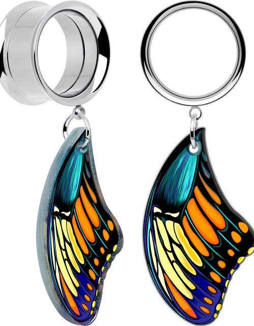 Load image into Gallery viewer, Wing of Butterfly Tunnels Dangle Plug Set by Onyx O
