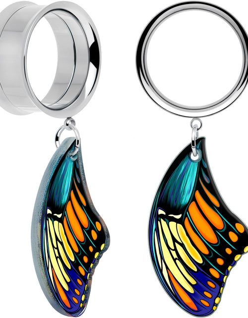 Load image into Gallery viewer, Wing of Butterfly Tunnels Dangle Plug Set by Onyx O
