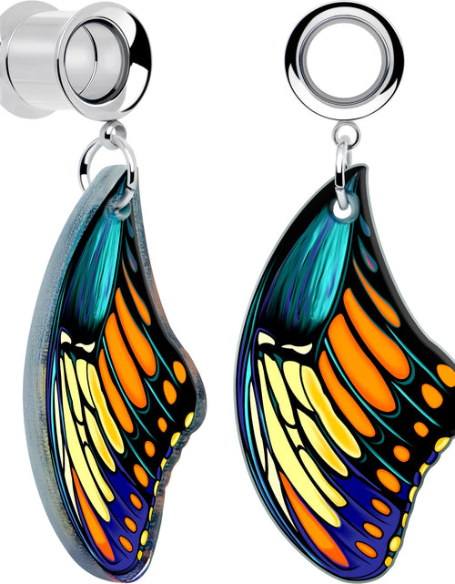 Load image into Gallery viewer, Wing of Butterfly Tunnels Dangle Plug Set by Onyx O
