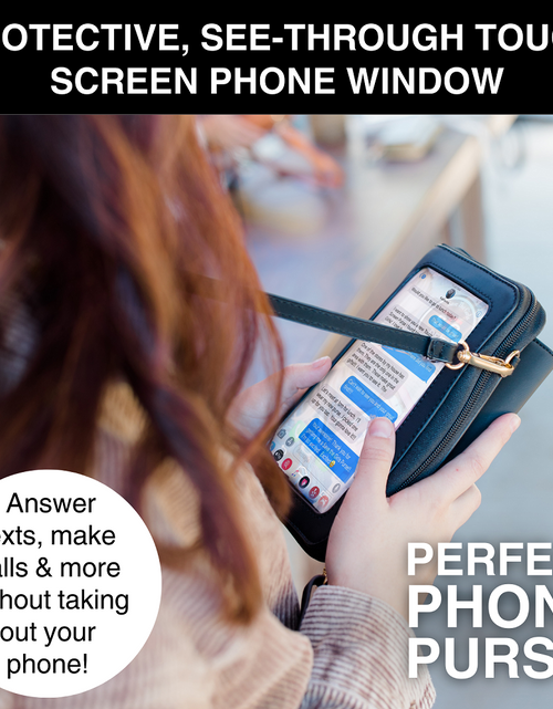 Load image into Gallery viewer, Captiva RFID Touch Screen Purse
