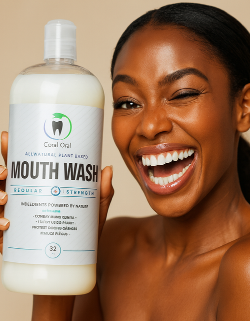 Load image into Gallery viewer, Peppermint Mouth Wash (Family Size) 32oz
