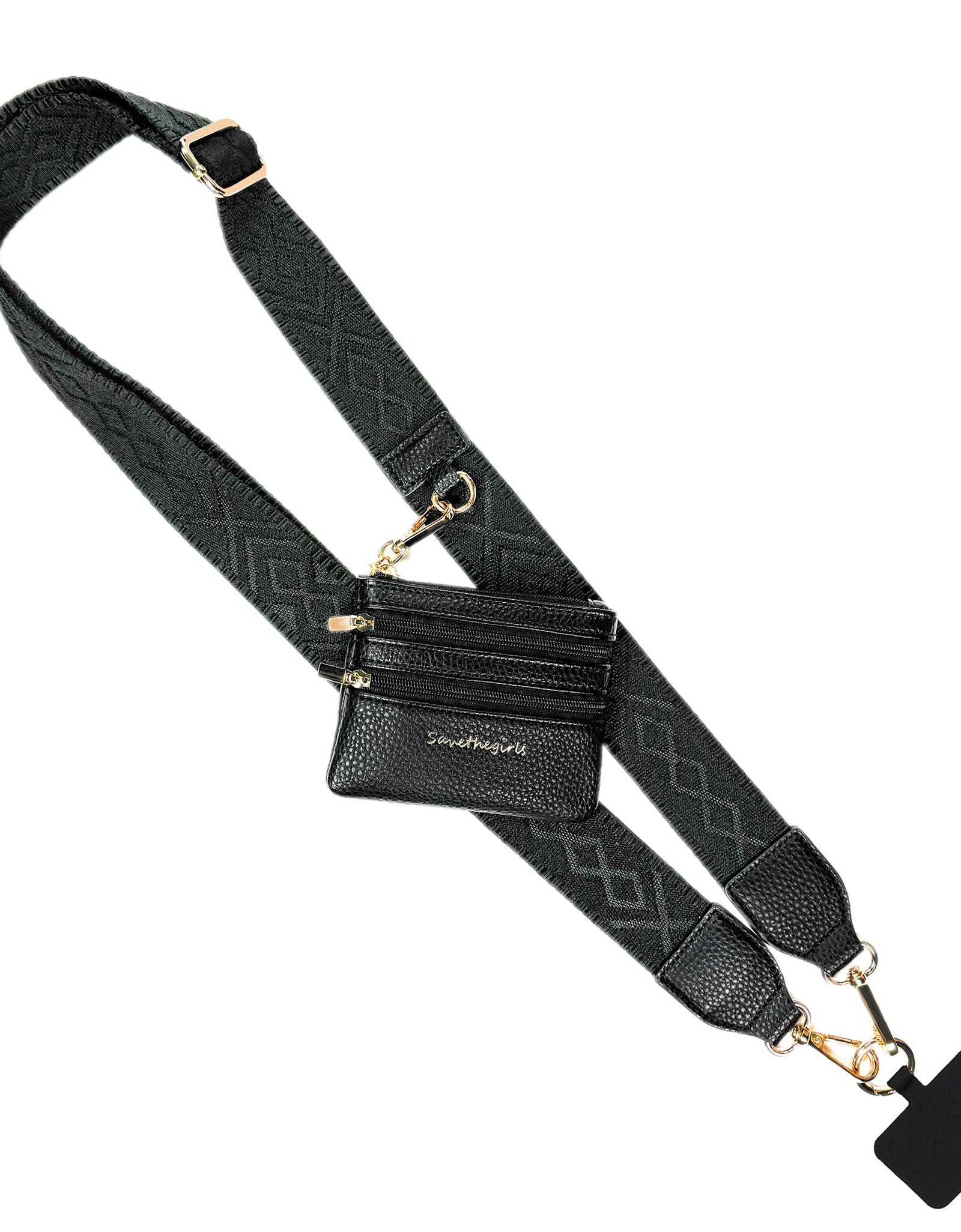 Clip & Go Strap w/Zippered Pouch Classic