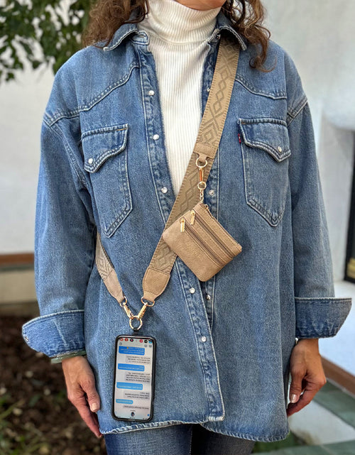 Load image into Gallery viewer, Clip &amp; Go Strap w/Zippered Pouch Classic
