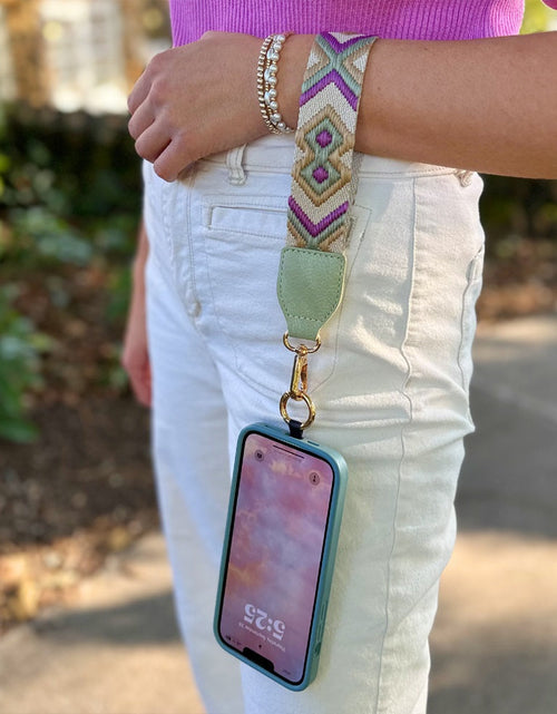 Load image into Gallery viewer, Clip &amp; Go Strap w/Zippered Pouch
